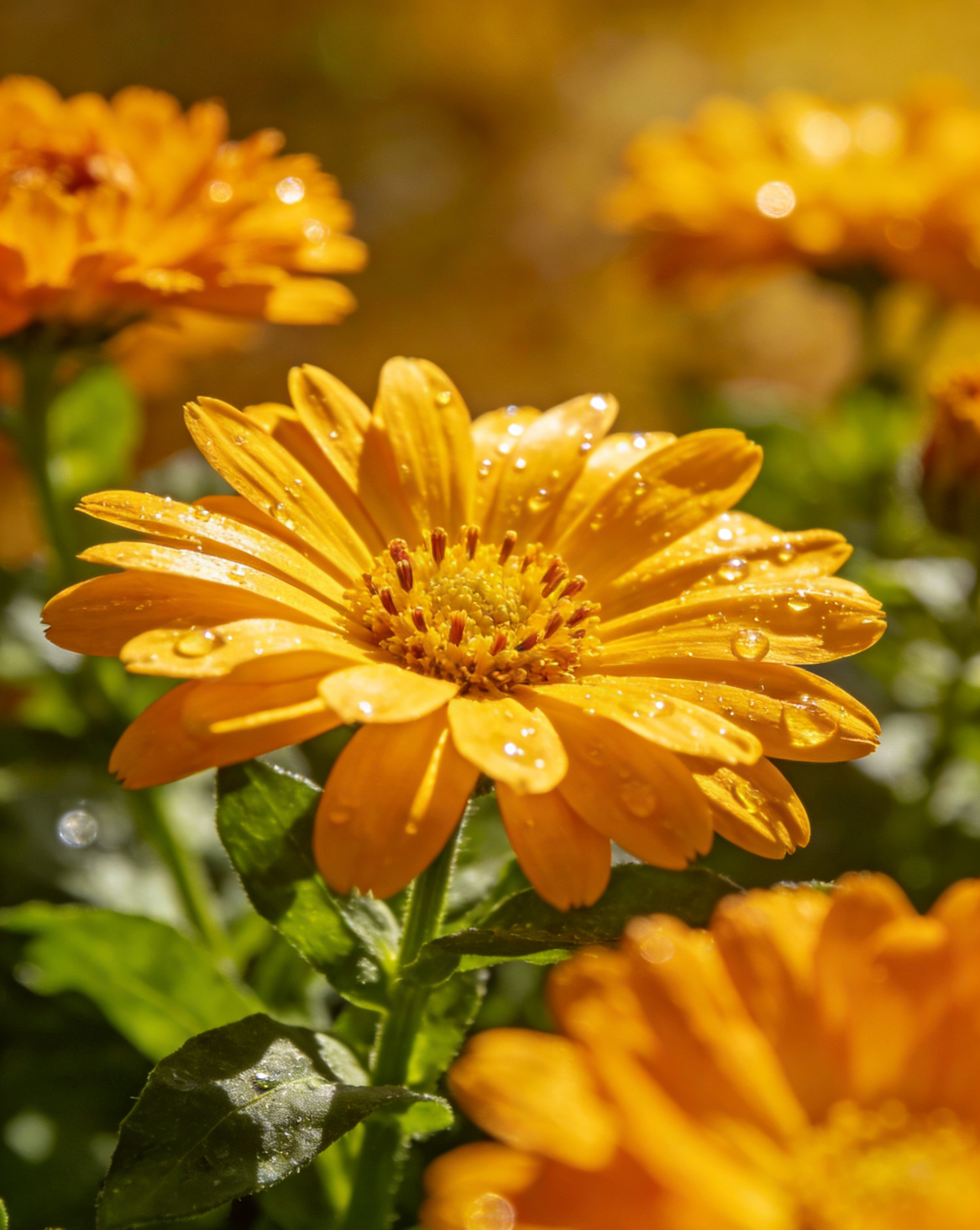 【100 napos virágzás】Könnyen nevelhető színes körömvirág magok