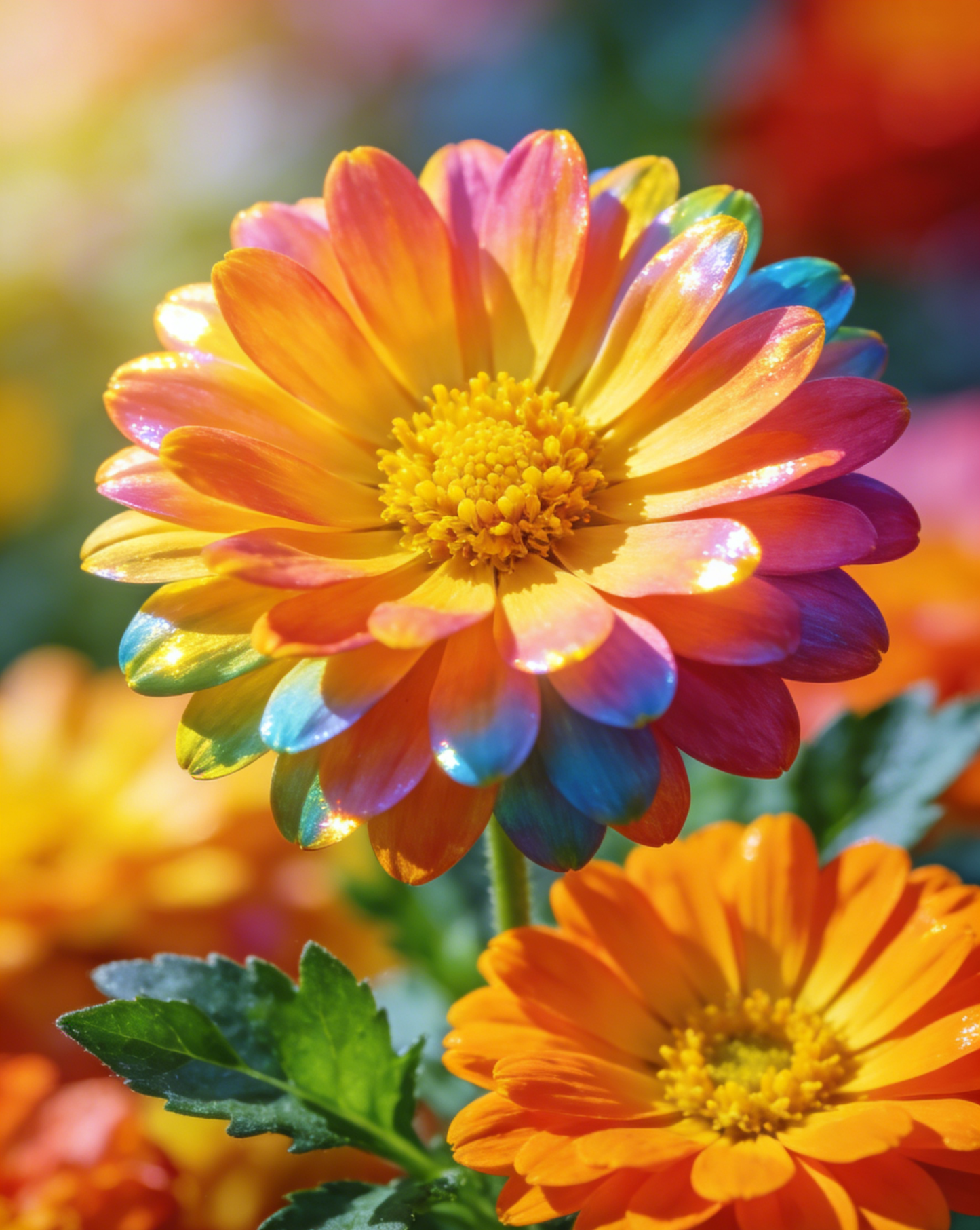 【100 napos virágzás】Könnyen nevelhető színes körömvirág magok