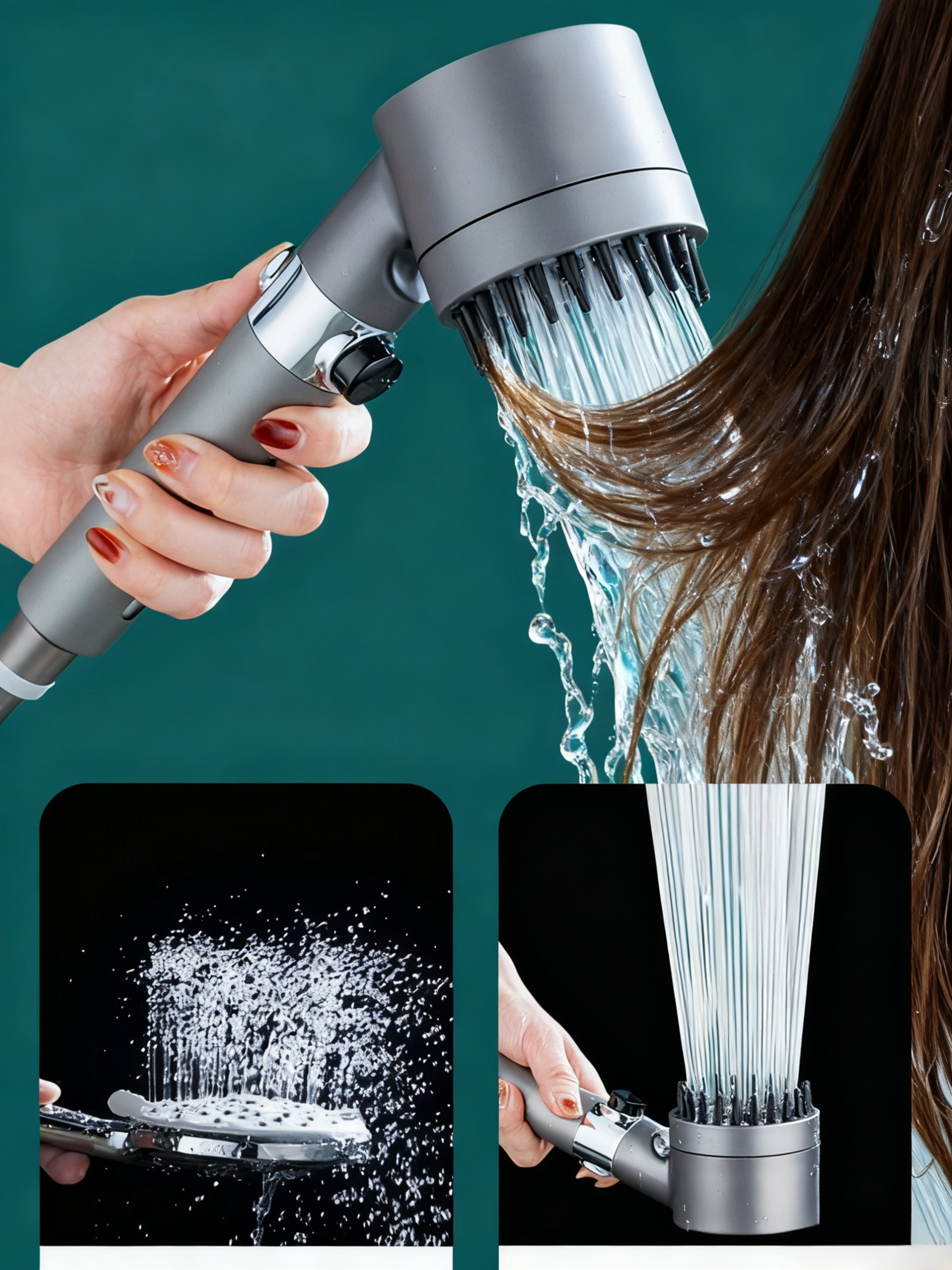 Német masszázs többfunkció egy -kattintás nyomásszabályozó zuhany