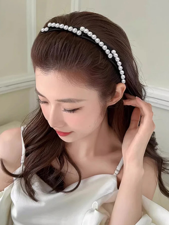 Új gyöngyös összecsukható fejpánt