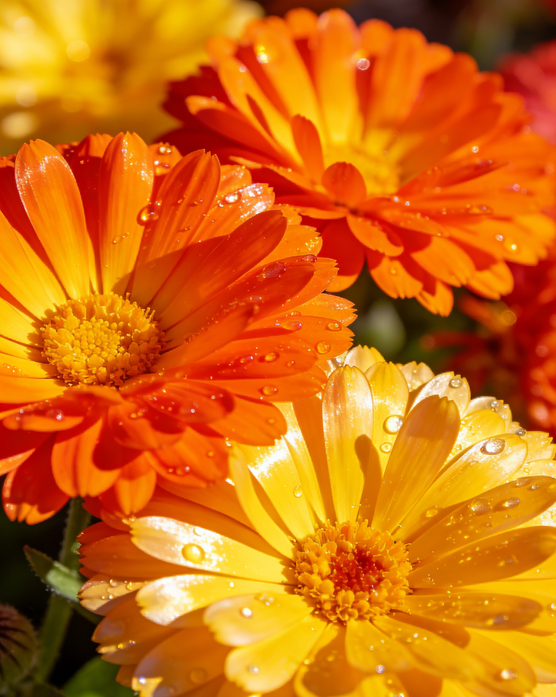 【100 napos virágzás】Könnyen nevelhető színes körömvirág magok