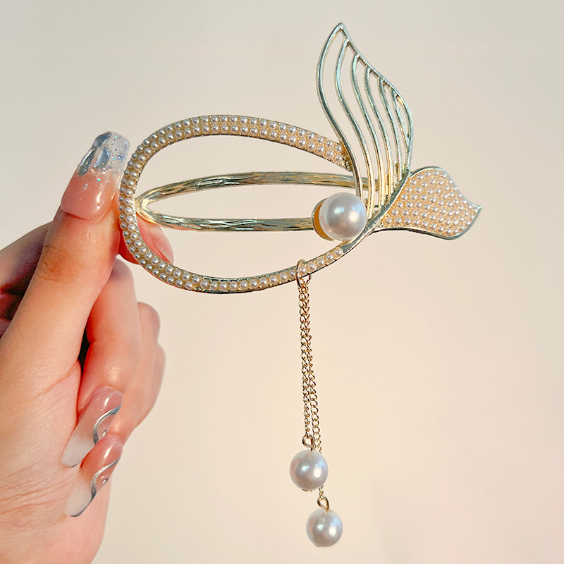 Luxus halfarok stílusú hajcsat 