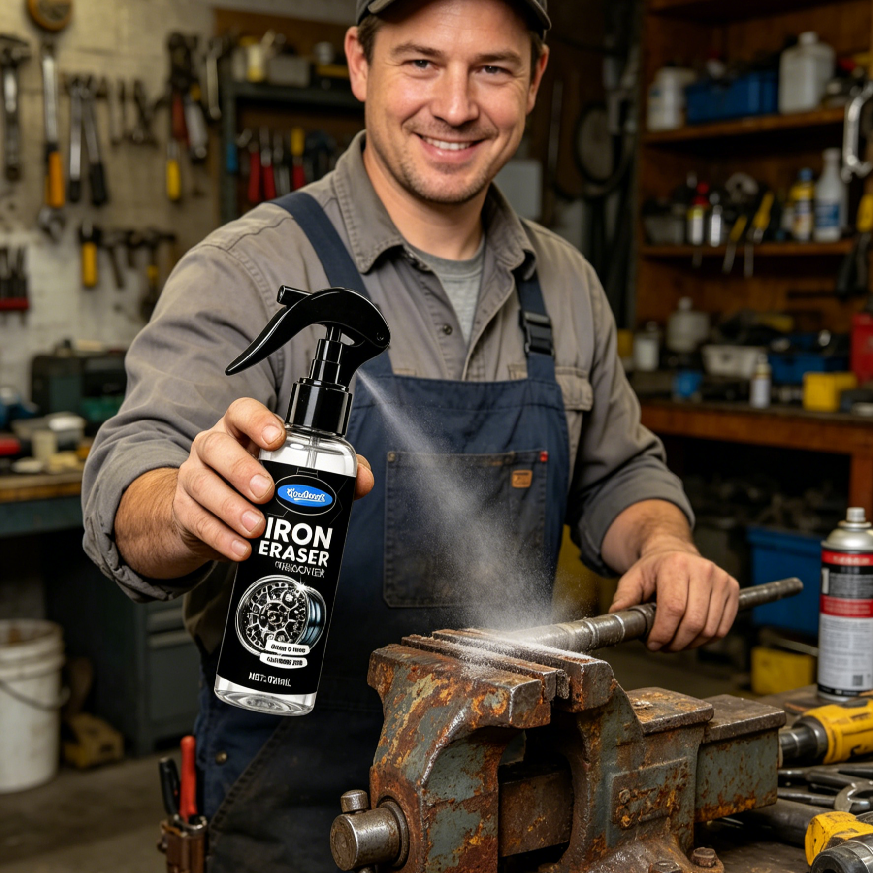 Erős Rozsdamaró Spray Fémhez Gyors Hatású Tisztító Régi Makacs Rozsda Ellen