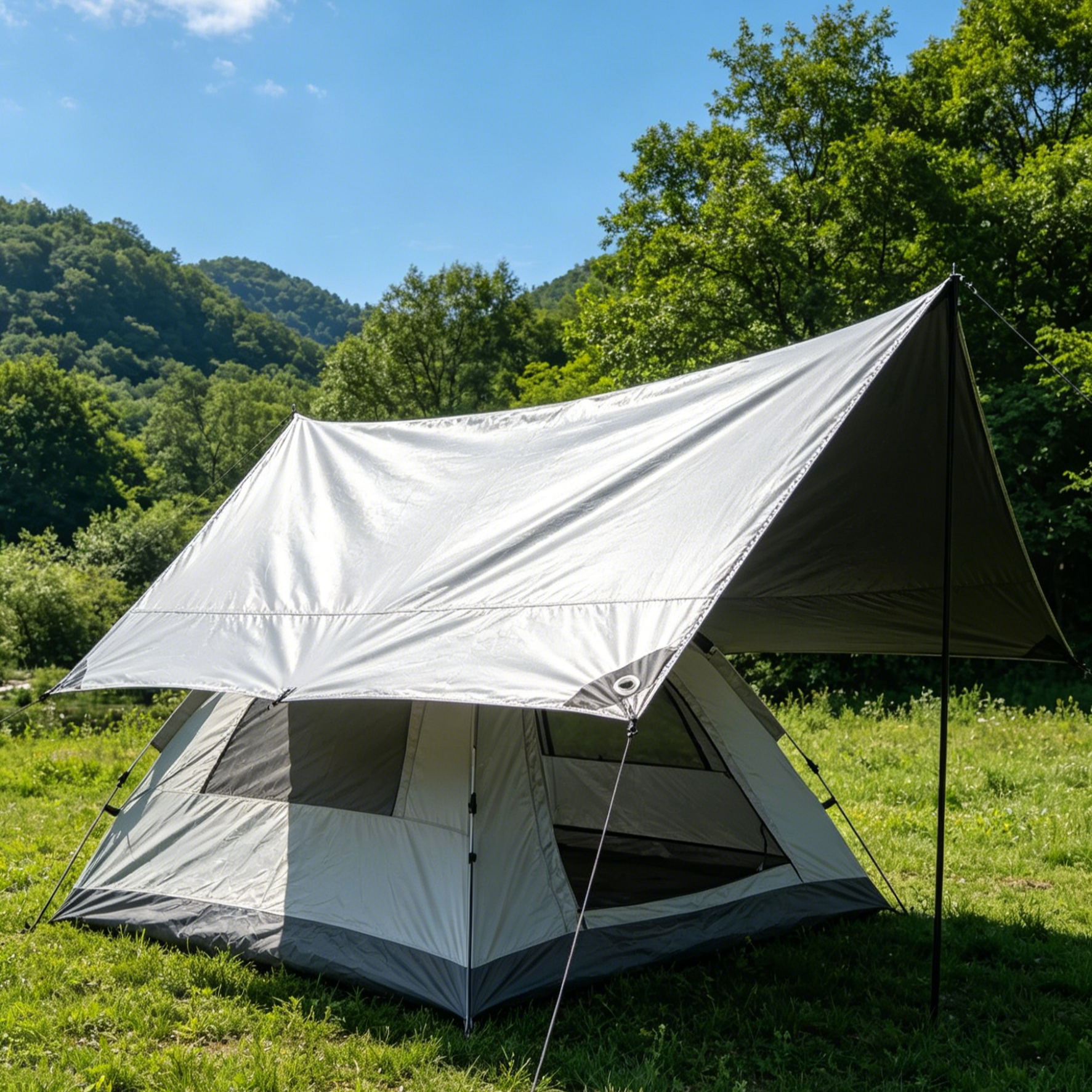 Katonai Minőségű Vízálló Napellenző | 20 Év Védelem | Autó & Kert Takaróponyva