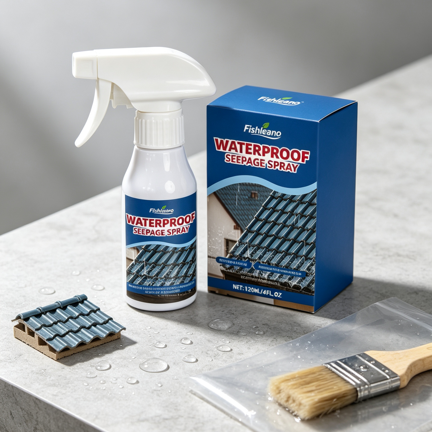 Vízálló és Szivárgásgátló Tömítő Spray | Azonnali Megoldás Beázás és Repedések Ellen