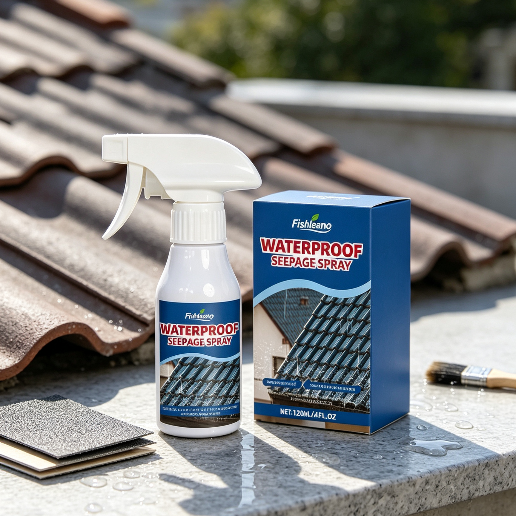 Vízálló és Szivárgásgátló Tömítő Spray | Azonnali Megoldás Beázás és Repedések Ellen