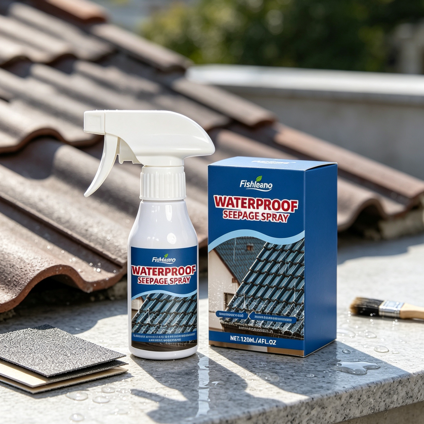 Vízálló és Szivárgásgátló Tömítő Spray | Azonnali Megoldás Beázás és Repedések Ellen
