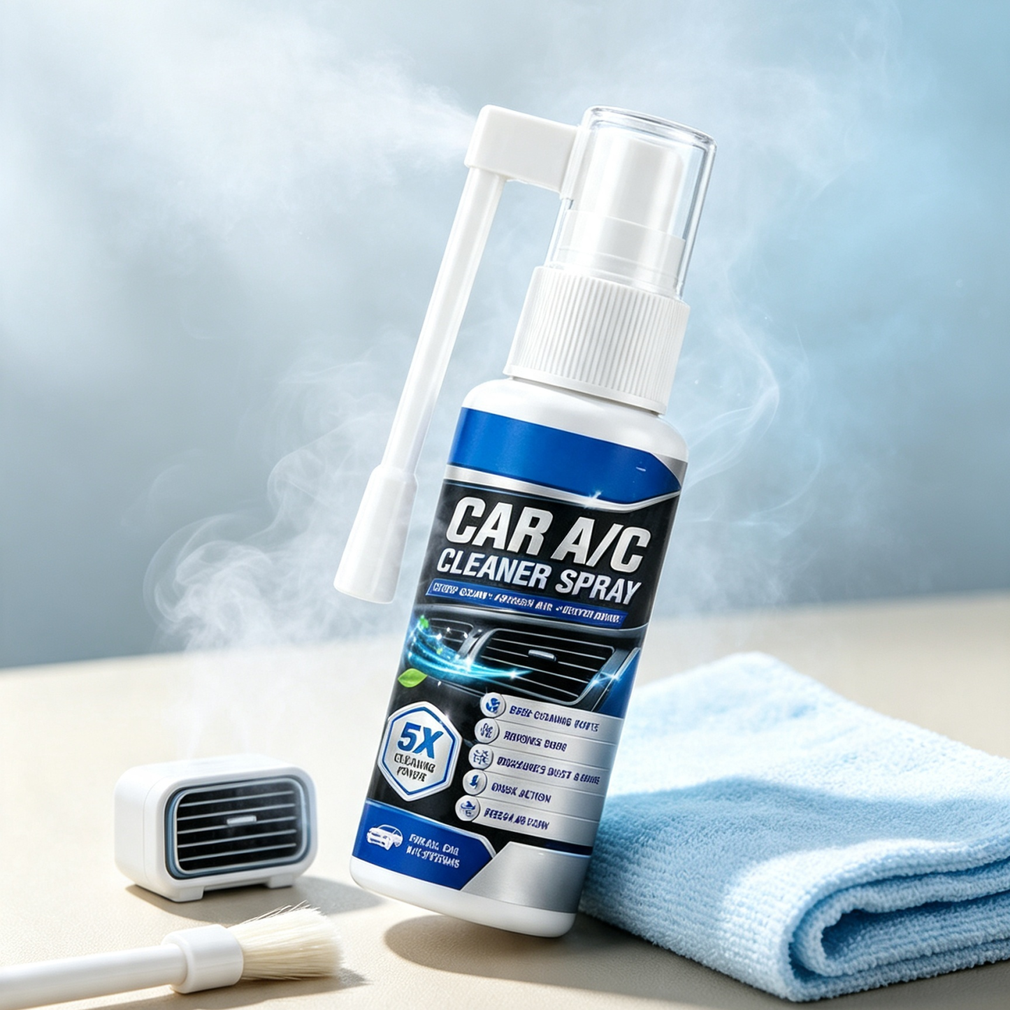 Autó Klímatisztító Hab és Spray: Német Ajánlás, Szagtalanítás és Erős Hűtés | Otthoni Klíma Tisztítás