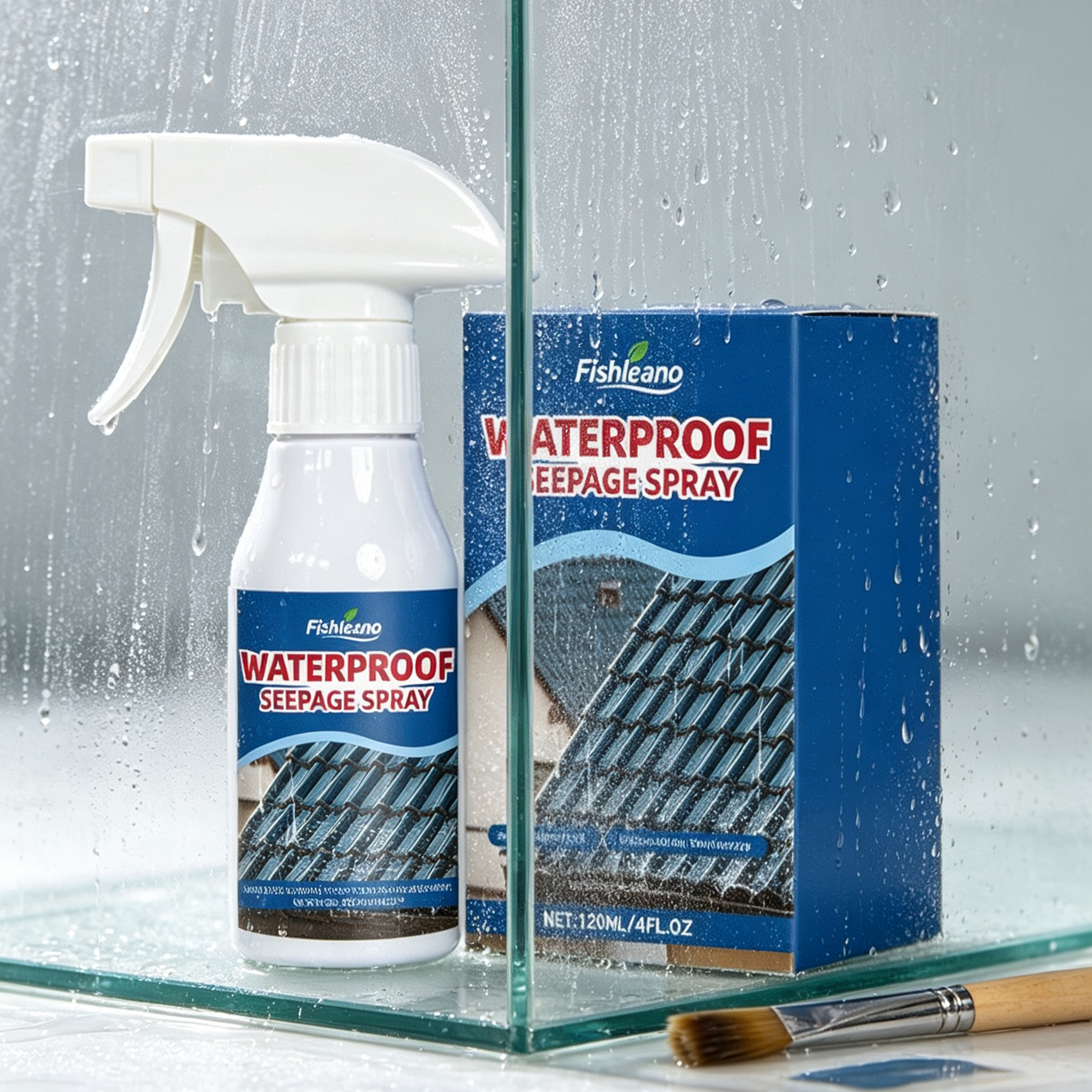 Vízálló és Szivárgásgátló Tömítő Spray | Azonnali Megoldás Beázás és Repedések Ellen