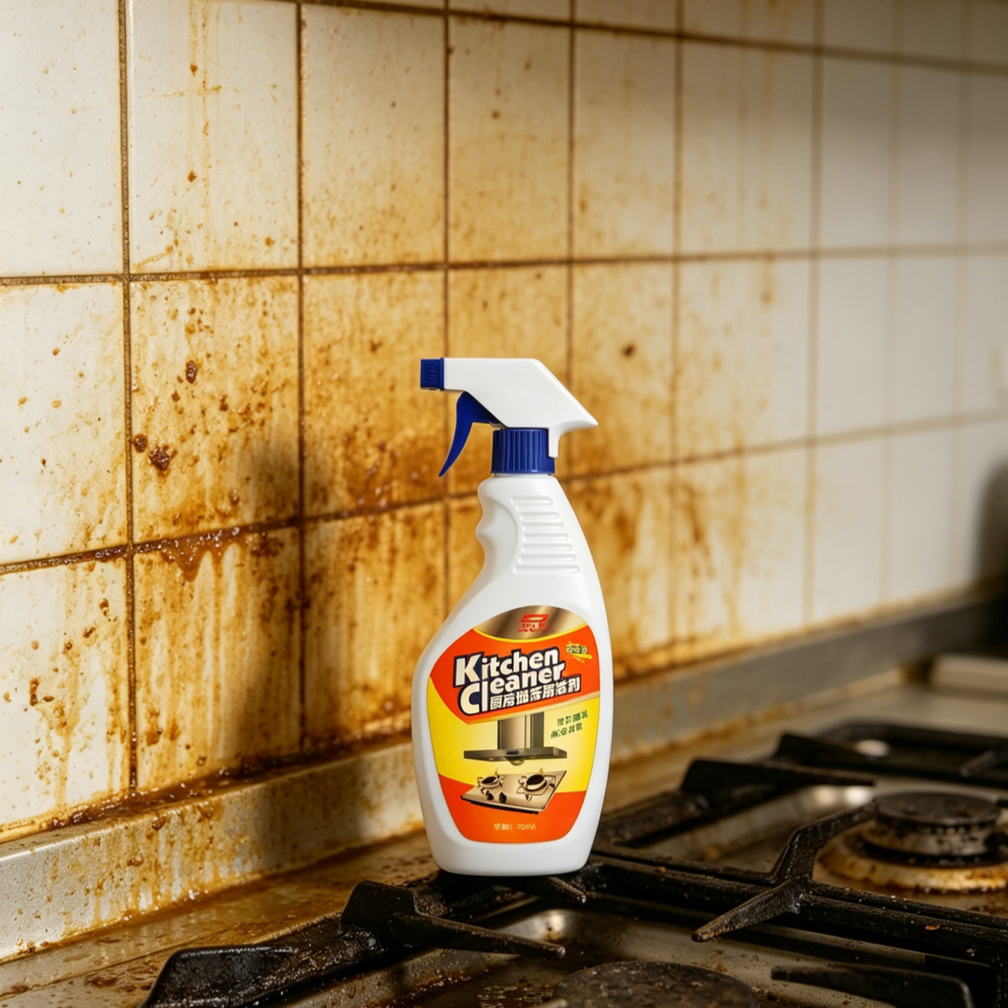 Tank-szintű Zsíroldó Spray | Eltávolítja a 10 éves foltokat | Brutális tisztítóerő | 500 ml
