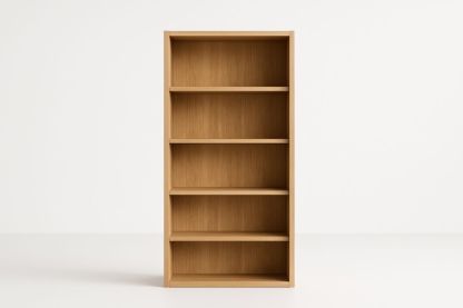 Libreria in Legno di Quercia 180x80x35 cm