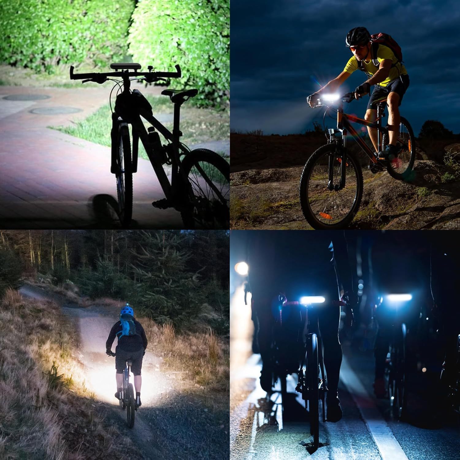 USB Rechargeable & Waterproof Bike Light