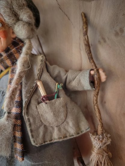 🔥Last Week Promotion 49% OFF 💞🧙Handmade Lucky Kitchen Witch: Your Cozy Kitchen Guardian ✨