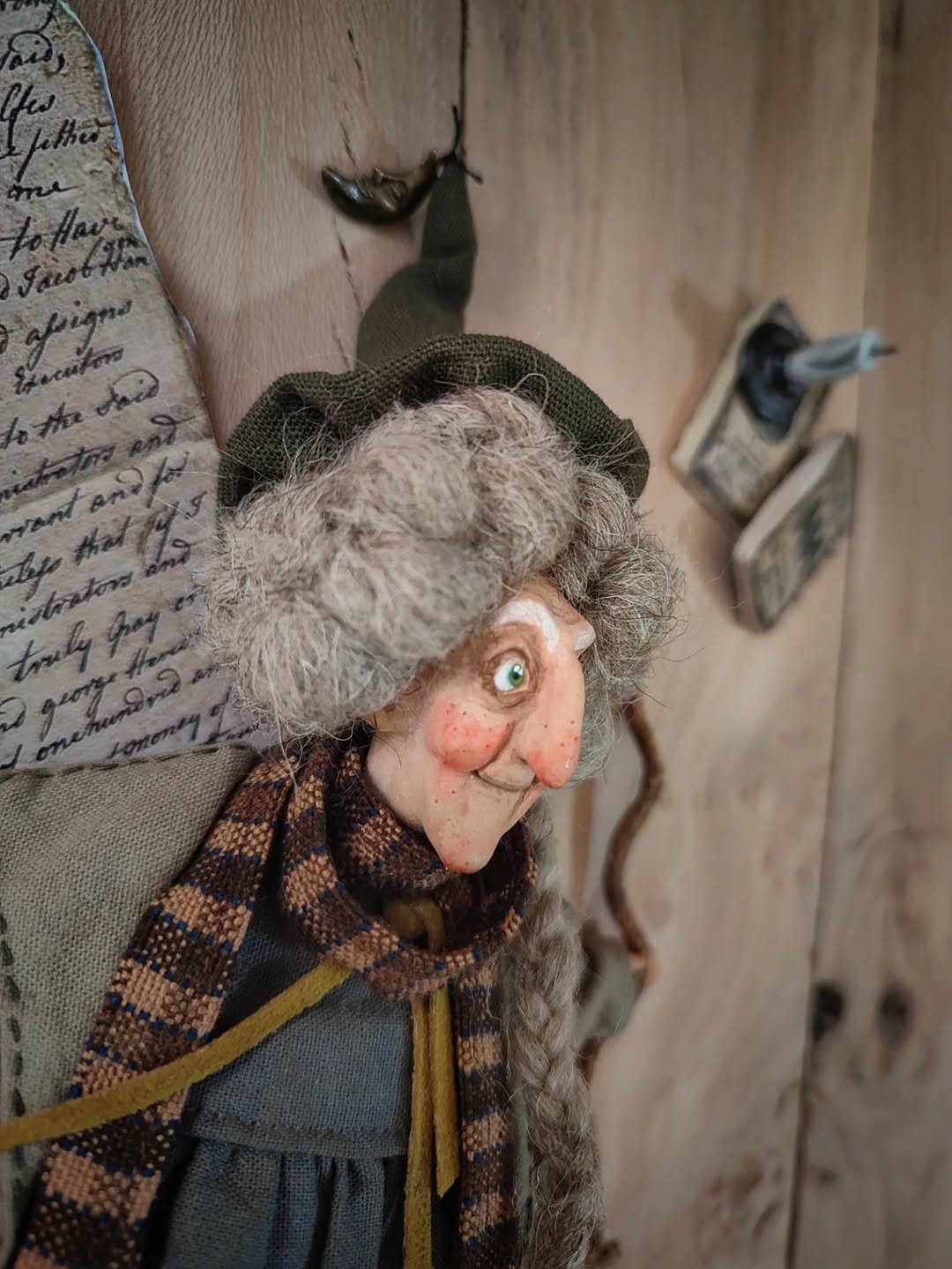 🔥Last Week Promotion 49% OFF 💞🧙Handmade Lucky Kitchen Witch: Your Cozy Kitchen Guardian ✨