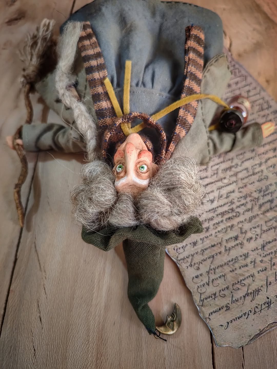 🔥Last Week Promotion 49% OFF 💞🧙Handmade Lucky Kitchen Witch: Your Cozy Kitchen Guardian ✨