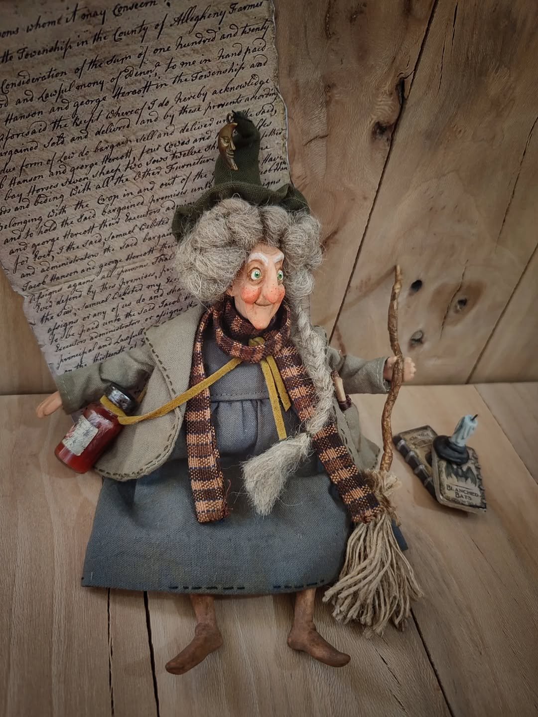 🔥Last Week Promotion 49% OFF 💞🧙Handmade Lucky Kitchen Witch: Your Cozy Kitchen Guardian ✨