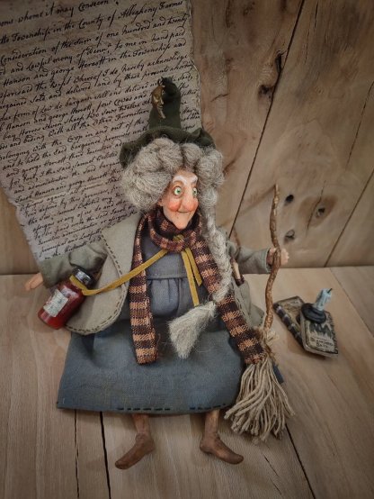 🔥Last Week Promotion 49% OFF 💞🧙Handmade Lucky Kitchen Witch: Your Cozy Kitchen Guardian ✨