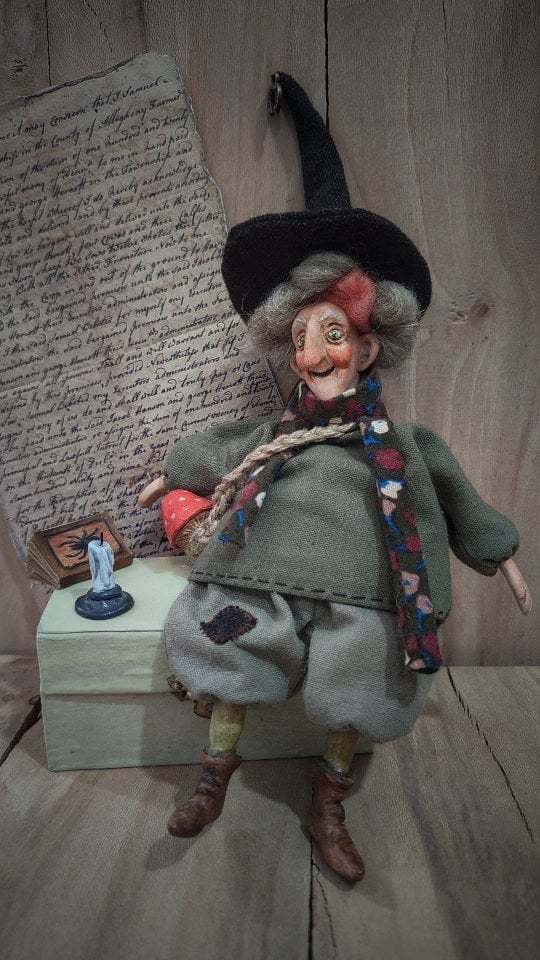 🔥Last Week Promotion 49% OFF 💞🧙Handmade Lucky Kitchen Witch: Your Cozy Kitchen Guardian ✨