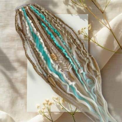 🔥Hot Sale 49% OFF -👩🏼‍🦱Elastic Dread Ponytail Salty Soul