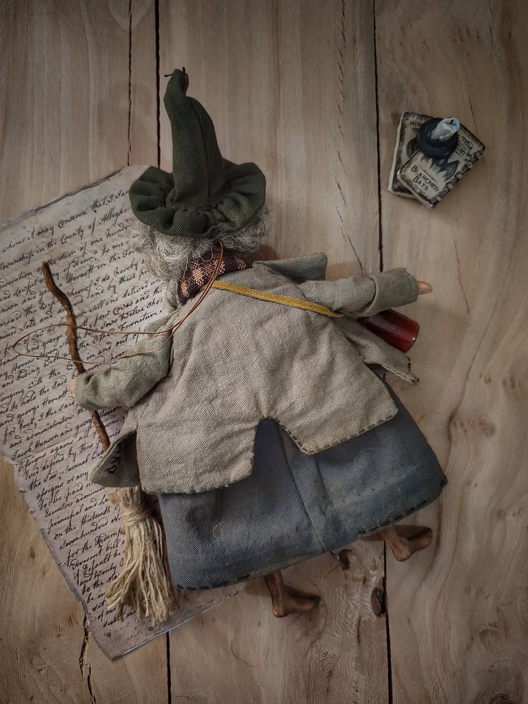 🔥Last Week Promotion 49% OFF 💞🧙Handmade Lucky Kitchen Witch: Your Cozy Kitchen Guardian ✨