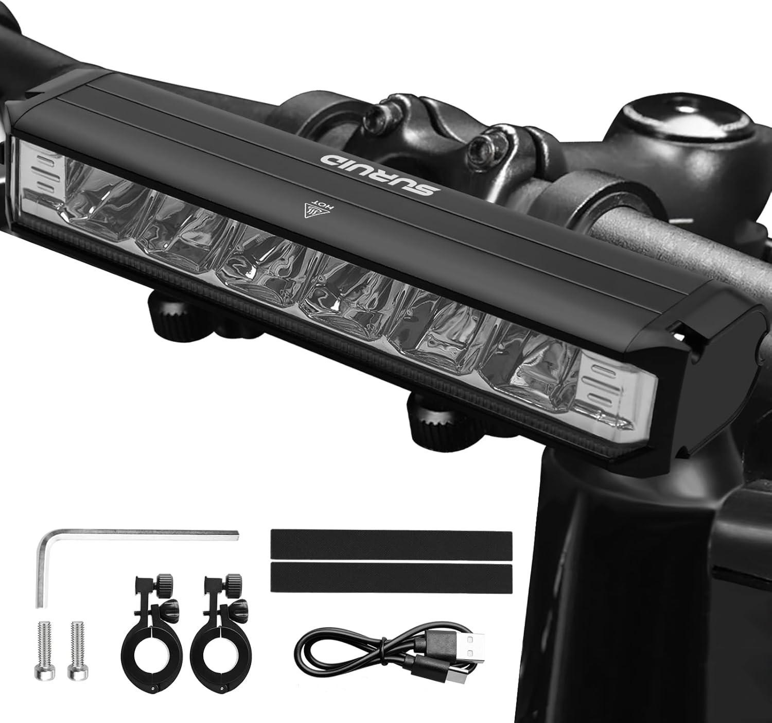 USB Rechargeable & Waterproof Bike Light