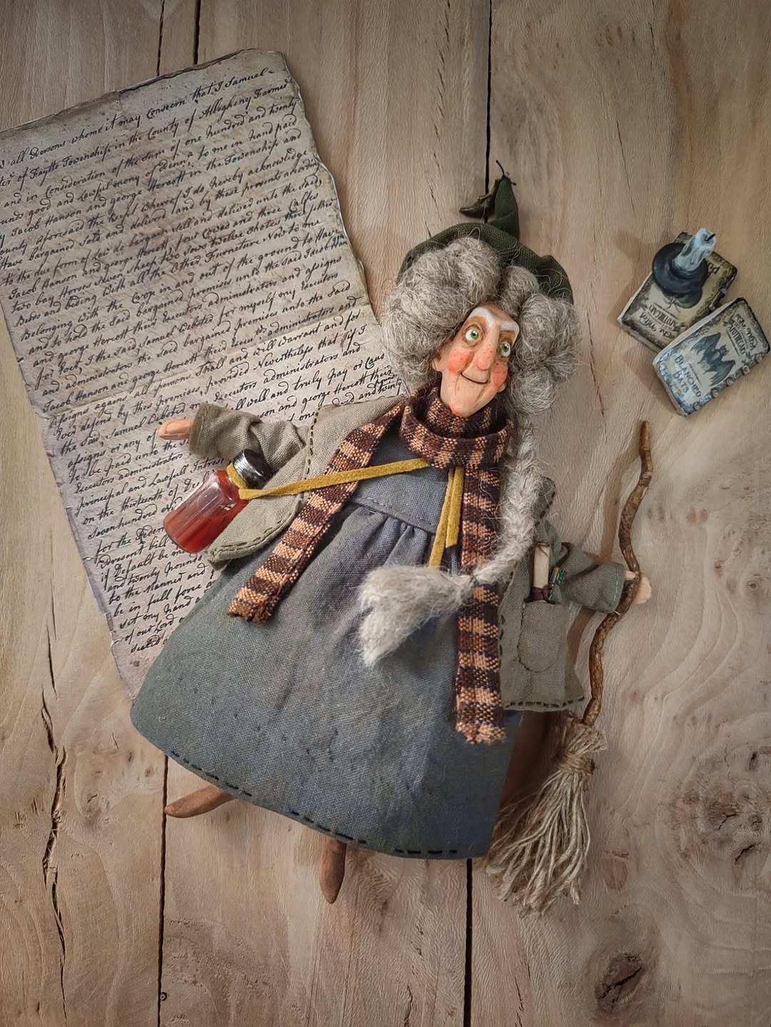 🔥Last Week Promotion 49% OFF 💞🧙Handmade Lucky Kitchen Witch: Your C