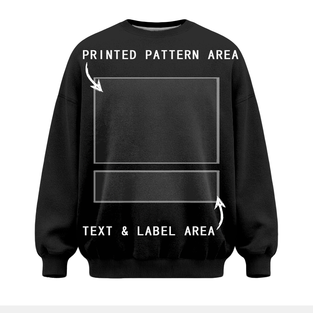 Completely Customized Unisex Fit Vintage Washed Sweatshirts