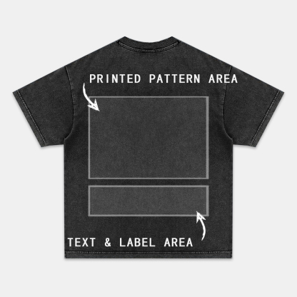 Completely Customized Unisex Fit Washed T-Shirt