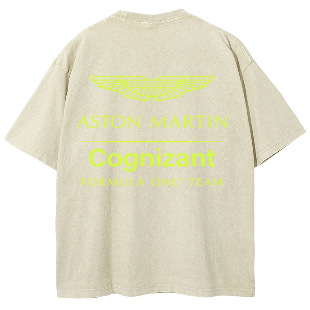 FORMULA ONE TEAM Racing Unisex Fit Washed T-Shirt