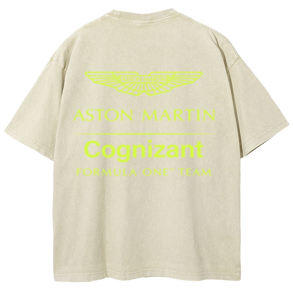 FORMULA ONE TEAM Racing Unisex Fit Washed T-Shirt