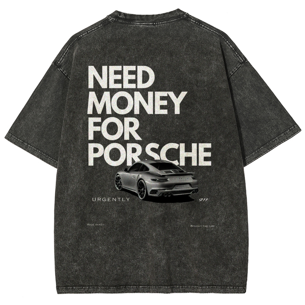 Need Money For 911 Unisex Fit Washed T-Shirt