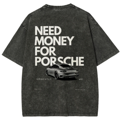 Need Money For 911 Unisex Fit Washed T-Shirt