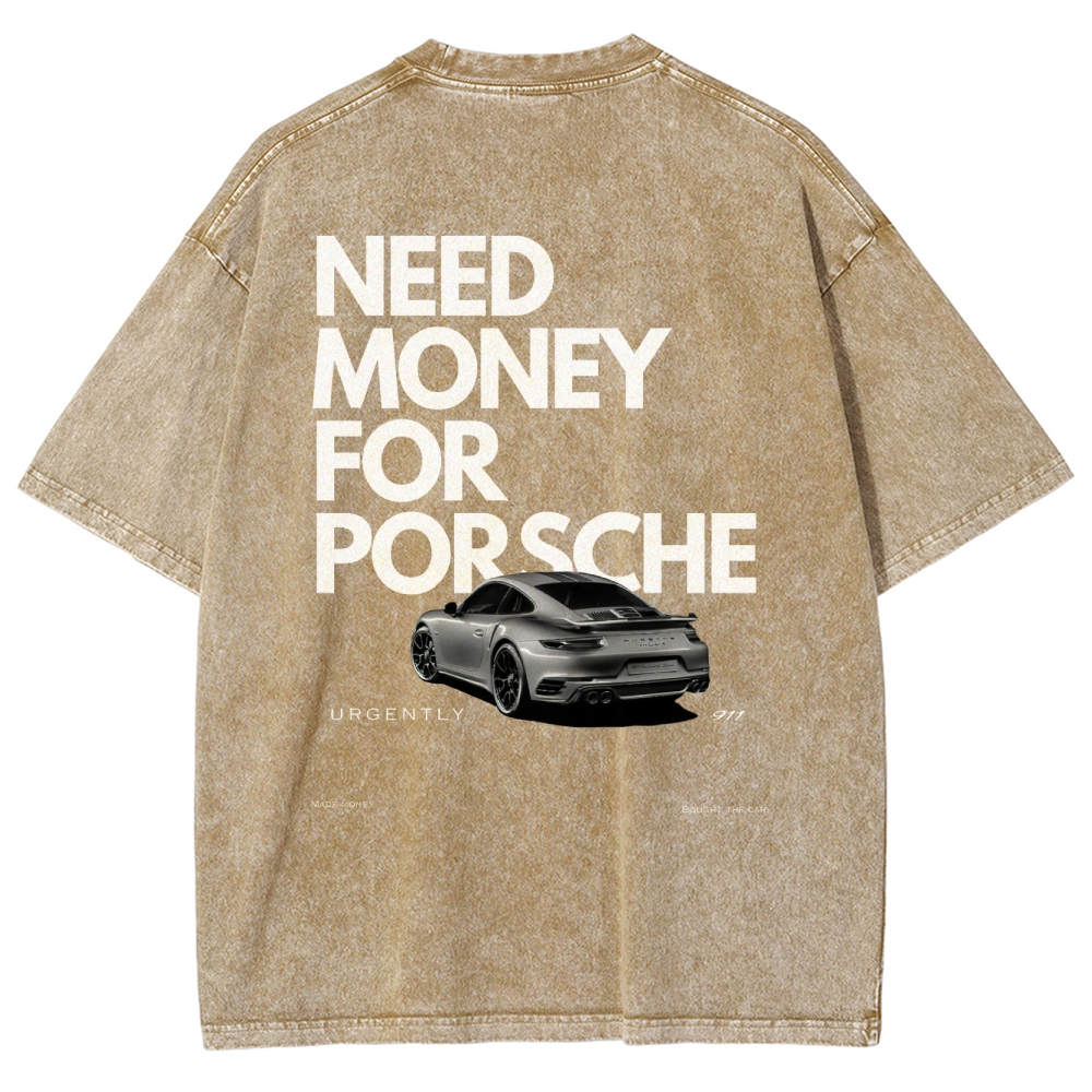 Need Money For 911 Unisex Fit Washed T-Shirt