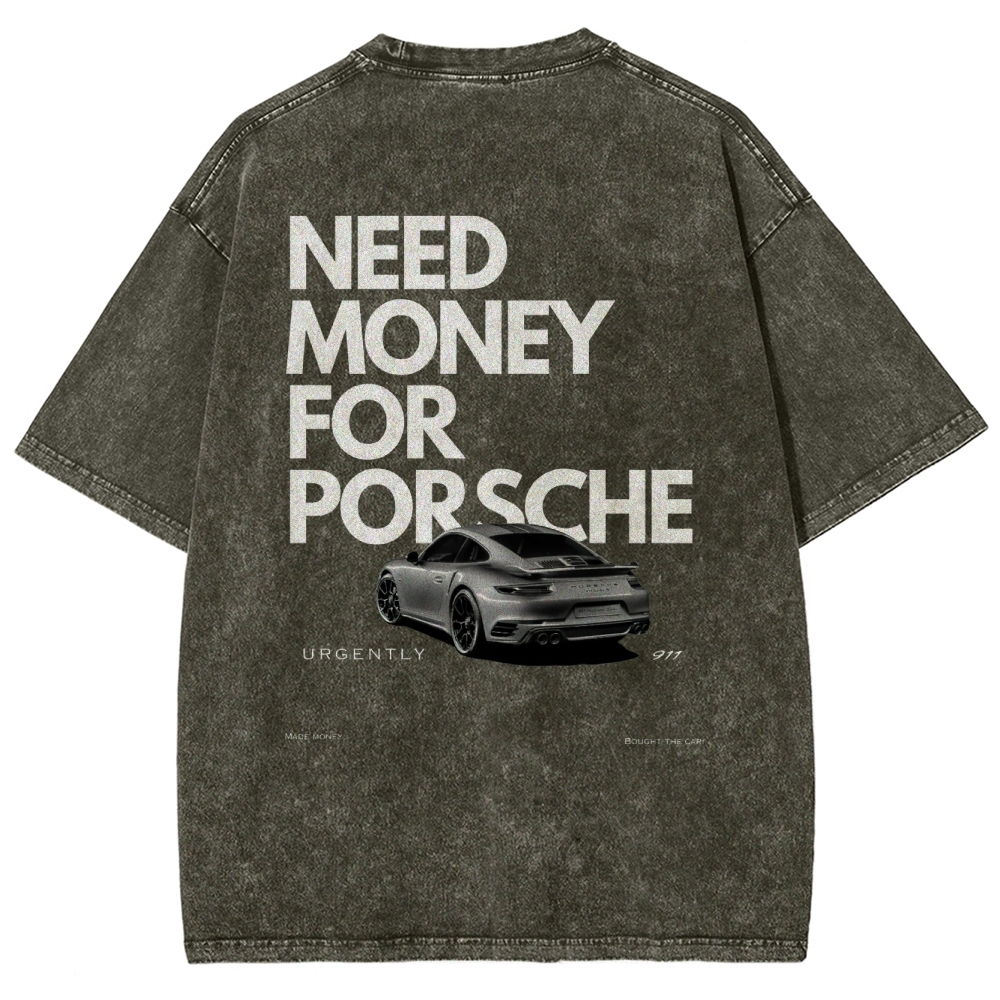 Need Money For 911 Unisex Fit Washed T-Shirt