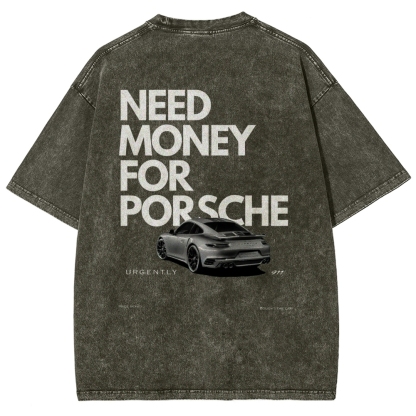 Need Money For 911 Unisex Fit Washed T-Shirt