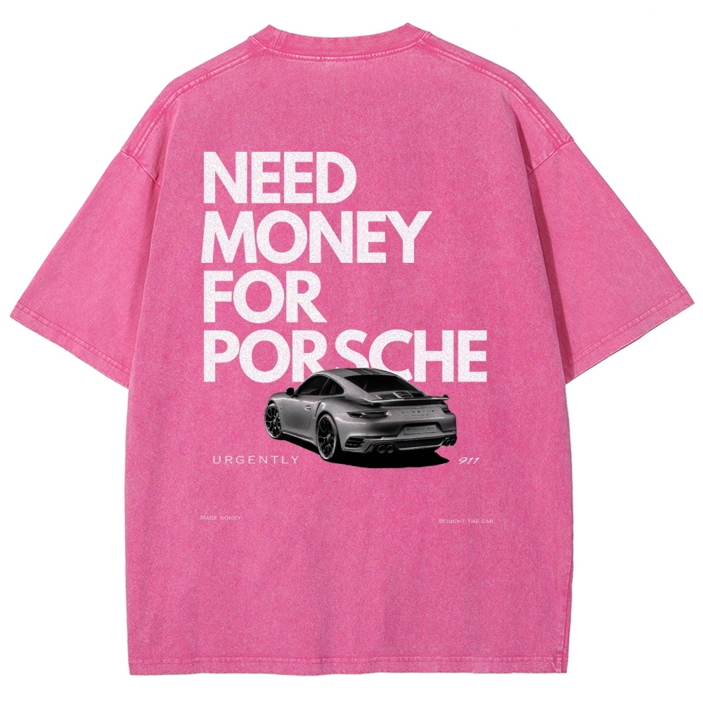Need Money For 911 Unisex Fit Washed T-Shirt