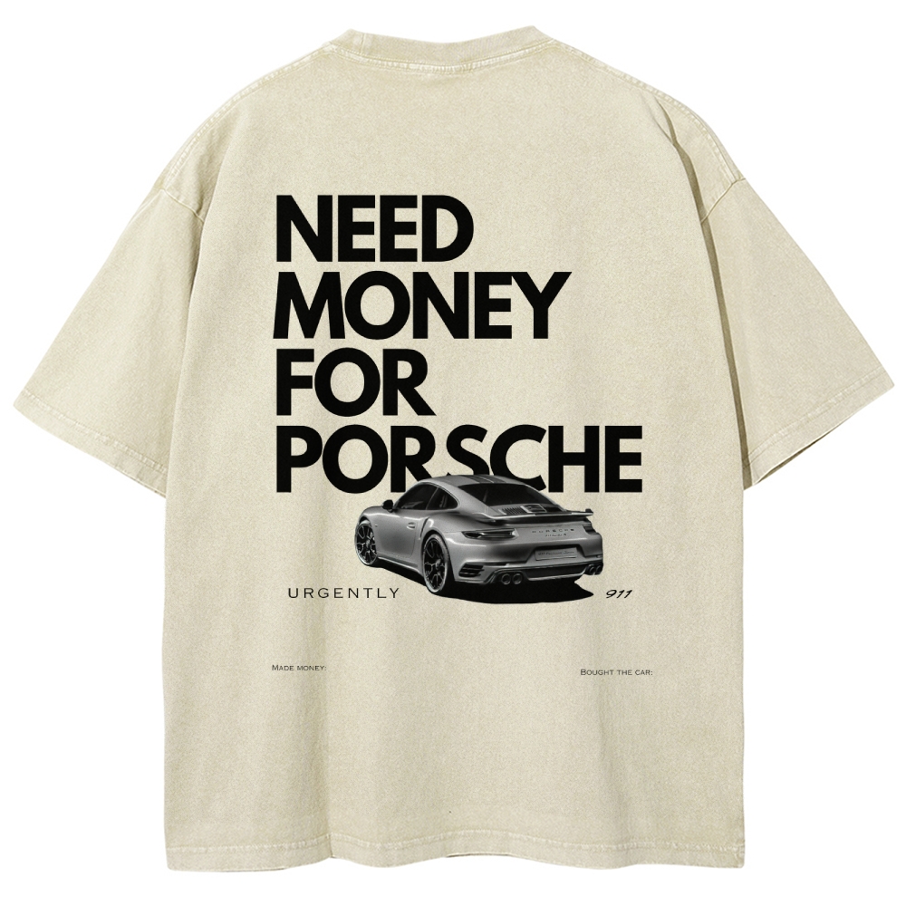 Need Money For 911 Unisex Fit Washed T-Shirt