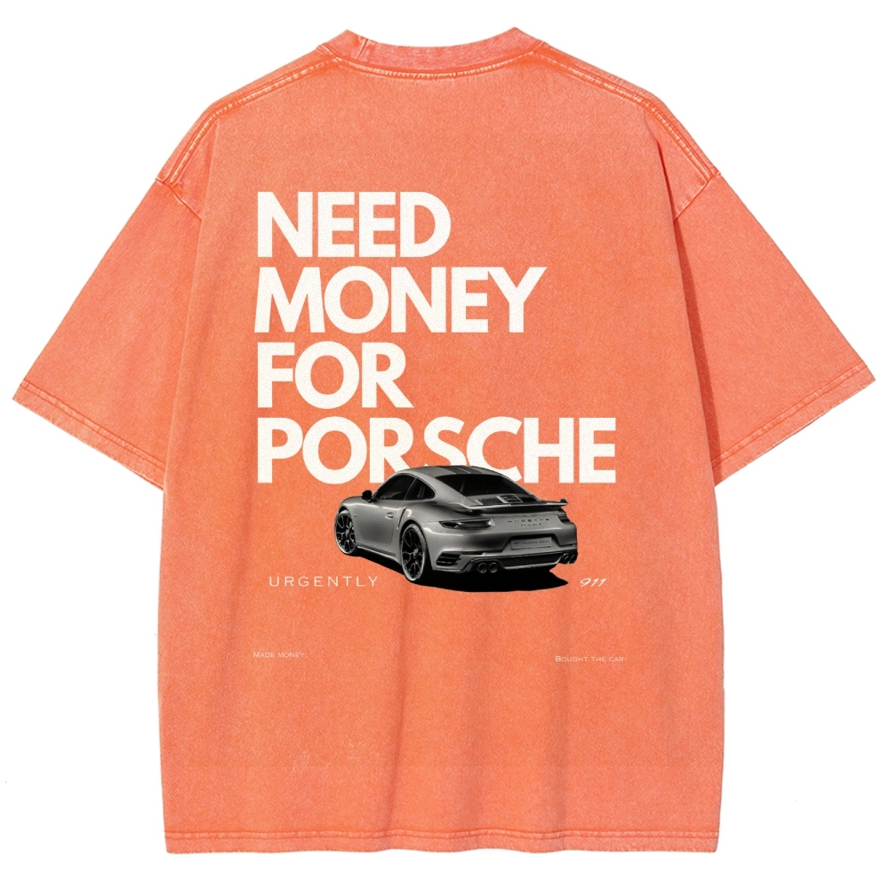 Need Money For 911 Unisex Fit Washed T-Shirt