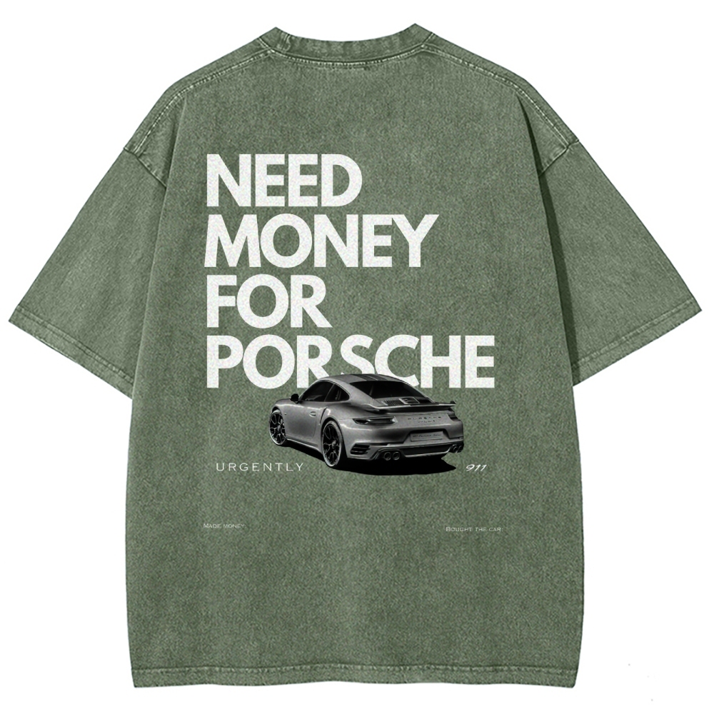 Need Money For 911 Unisex Fit Washed T-Shirt