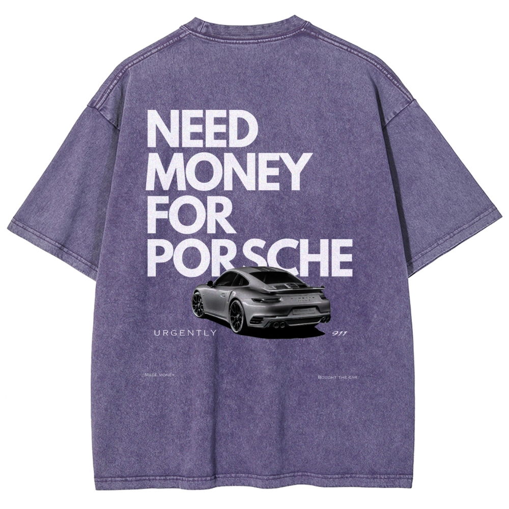 Need Money For 911 Unisex Fit Washed T-Shirt