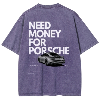 Need Money For 911 Unisex Fit Washed T-Shirt