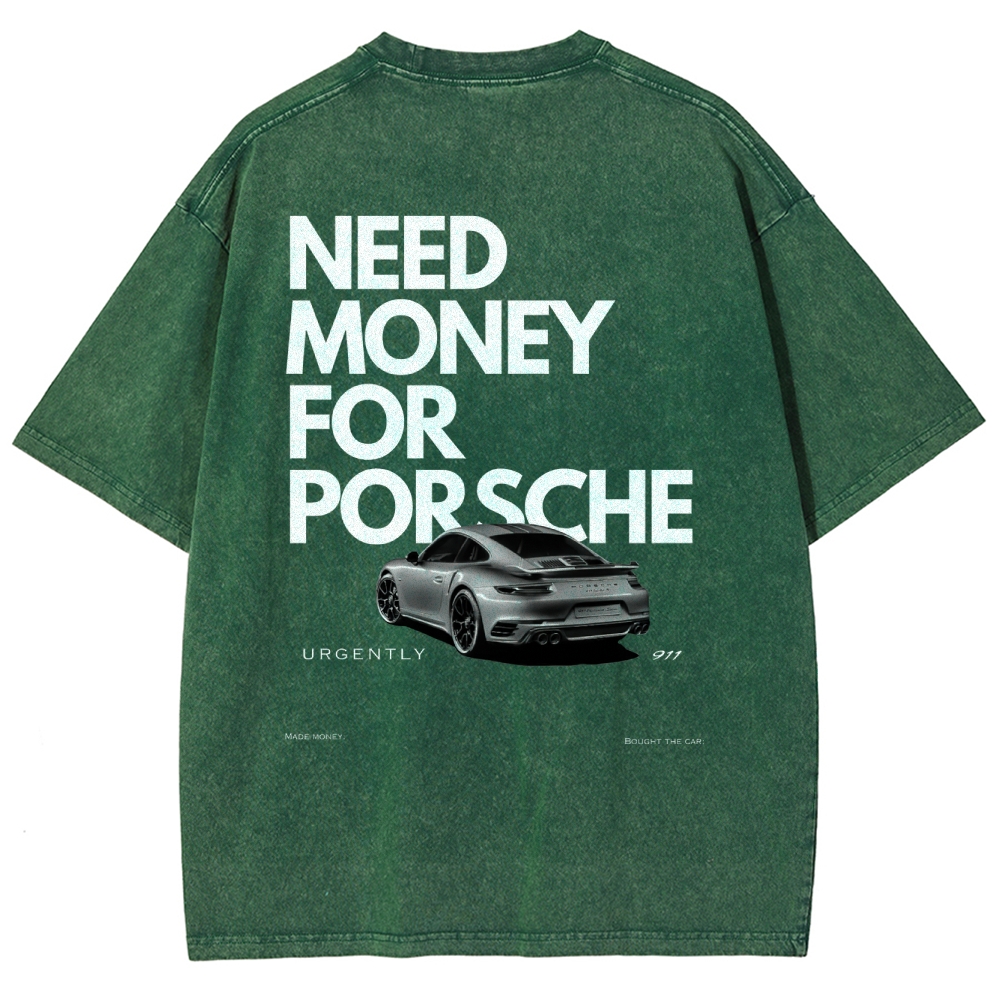 Need Money For 911 Unisex Fit Washed T-Shirt