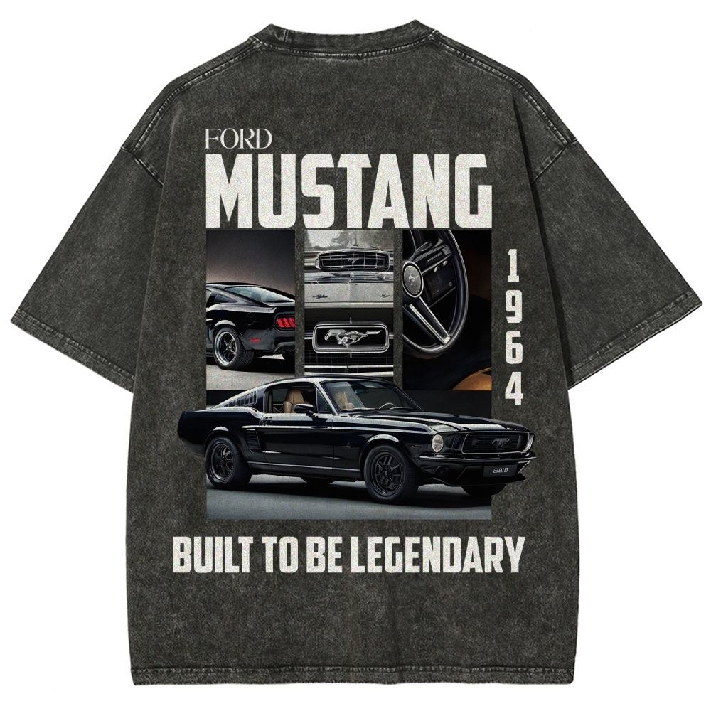 Mustang 1964 Unisex Fit Washed T-Shirt