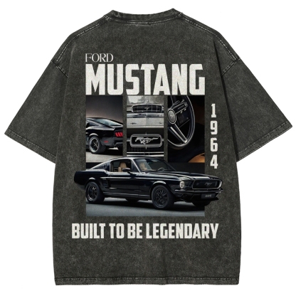 Mustang 1964 Unisex Fit Washed T-Shirt