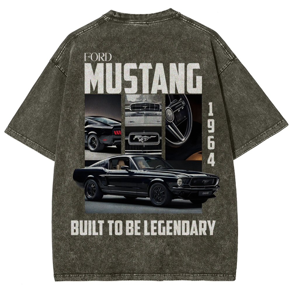 Mustang 1964 Unisex Fit Washed T-Shirt