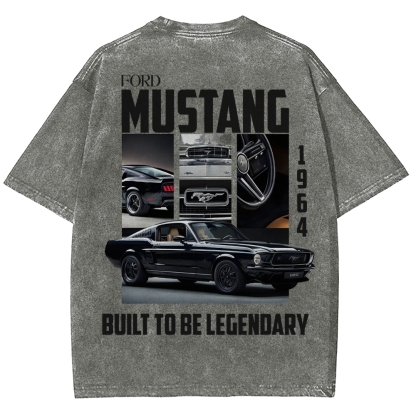 Mustang 1964 Unisex Fit Washed T-Shirt
