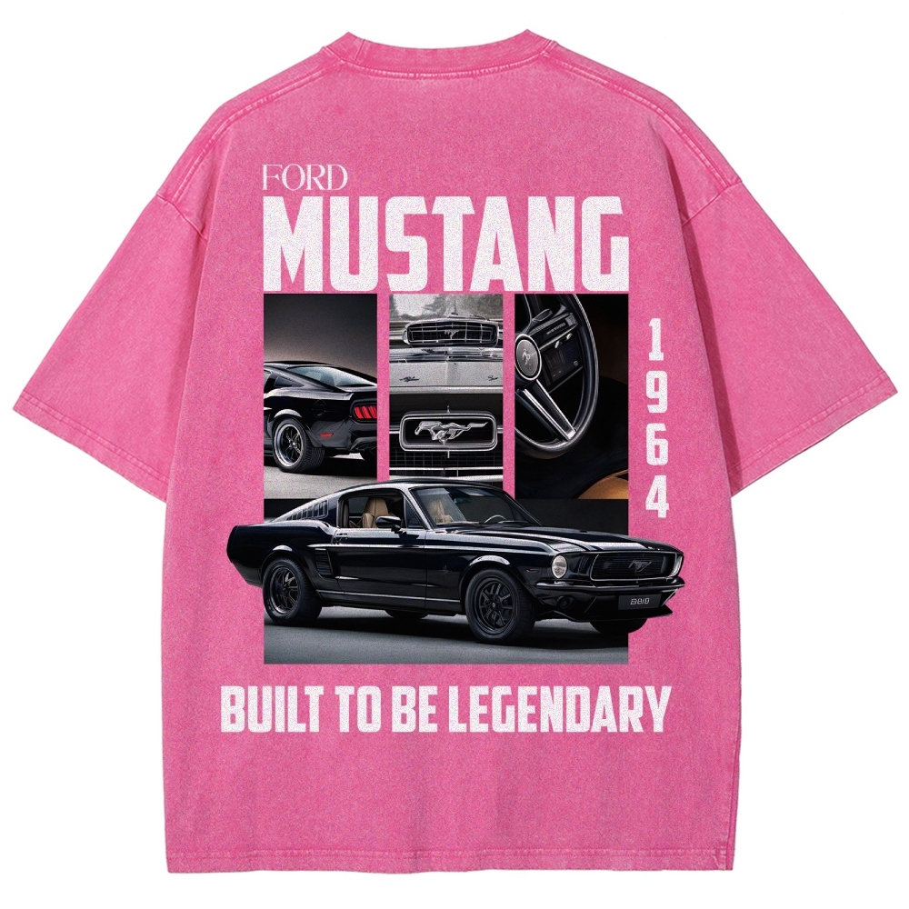 Mustang 1964 Unisex Fit Washed T-Shirt