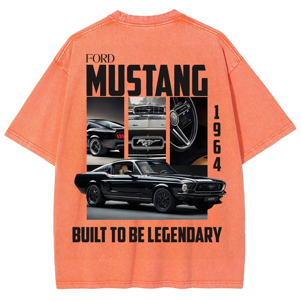 Mustang 1964 Unisex Fit Washed T-Shirt