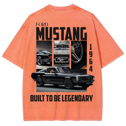 Mustang 1964 Unisex Fit Washed T-Shirt