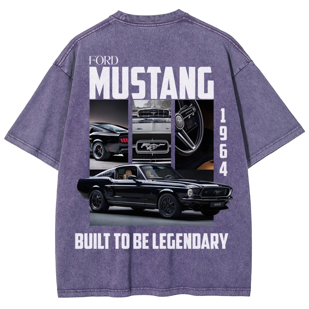 Mustang 1964 Unisex Fit Washed T-Shirt